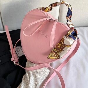 Pink Heart Shaped Purse